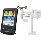 Bresser WLAN Farb-WetterCenter mit 5-in-1 Profi-Sensor V