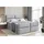 altdecor Boxspringbett BOXI3-Z KING - 160x200 - H3/H4 - Hellgrau