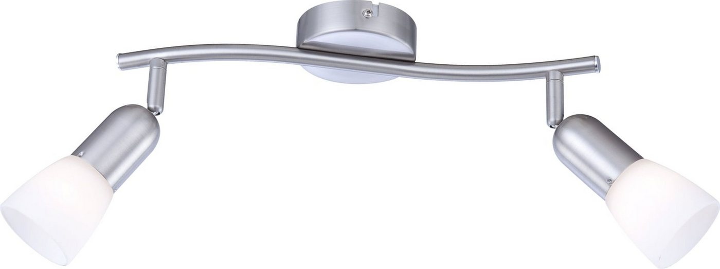 Produktbild GLOBO LIGHTING Deckenleuchte Deckenleuchte Wohnzimmer Deckenstrahler 2 Flammig Deckenlampe Glas