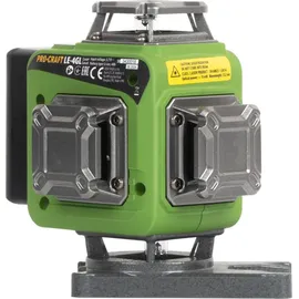 PROCRAFT LE-4GL Akku Kreuzlinienlaser 3,7 V 40 m grün selbstnivellierend