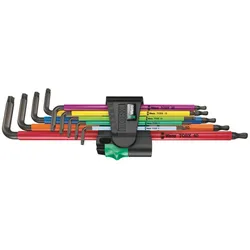 Wera 967/9 TX XL Multicolour 1 Winkelschlüsselsatz, lang, 9-teilig