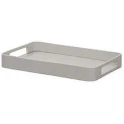 Tablett Club Cane-line Aluminium sand grau, Designer Cane-line Design-Team, 5x35x24 cm