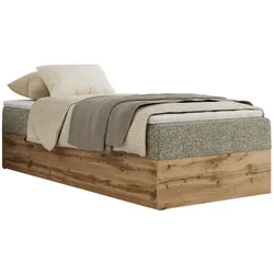 MKS MÖBEL Boxspringbett WOOD ZERO 90 Boxspringbett WOOD ZERO 90