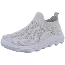 Ital-Design Damen Hellgrau 36