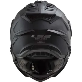 LS2 MX701 Explorer Solid Endurohelm - Matt-Schwarz - 3XL