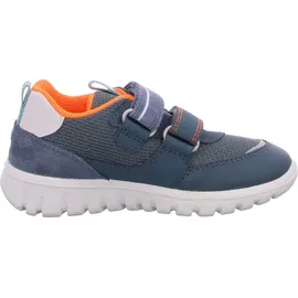 superfit SPORT7 Mini Sneaker, Blau/Orange 8070, 24