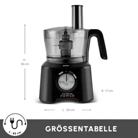 KARACA Mastermaid Power Max 11 in 1 Schwarz-Silber