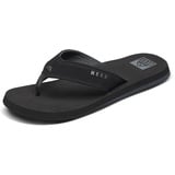 Reef The Layback Sandale, Schwarz,