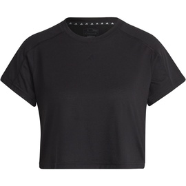 adidas Damen T-Shirt (Short Sleeve) Tr-Es 3Bar T, Black, HR7789, XS