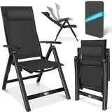 Kesser Campingstuhl Hochlehner Schwarz