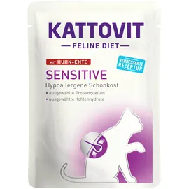 Kattovit Feline Diet Sensitive Huhn & Ente 24 x 85 g
