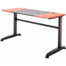 MCA Furniture mcRacing-140 Game Desk schwarz/rot