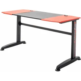 MCA Furniture mcRacing-140 Game Desk schwarz/rot