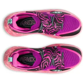 Under Armour FUTR X 4 Basketballschuhe 514 - andromeda purple/black/comet green 40.5