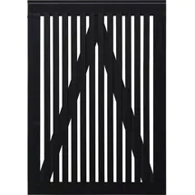Plus Gartentor 100 x 140 cm Schwarz