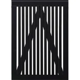 Plus Gartentor 100 x 140 cm Schwarz