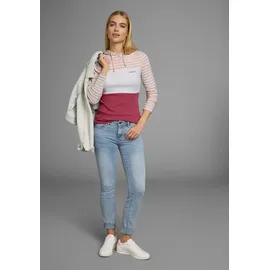 KangaROOS Kapuzenshirt Rosa / Weiß 52/54