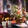 Relaxdays Teelichthalter 12er Set Glas Gold