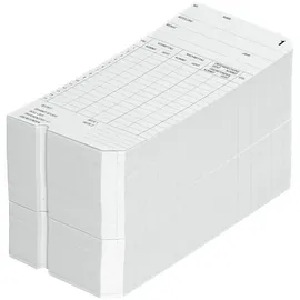 Bürk Stempelkarte Typ 2-6 doppelseitig 500 St.
