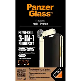 Panzer Glass Privacy Schutzfolie für iPhone 15