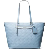 Michael Kors Jet Set Travel Shopper Leder Blue