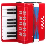 Classic Cantabile Bambino Kinder-Akkordeon 8 Bässe Rot