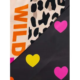 Zwillingsherz "Wild Love", in Bunt - (L)138 x (B)68 cm
