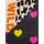 Zwillingsherz "Wild Love", in Bunt - (L)138 x (B)68 cm