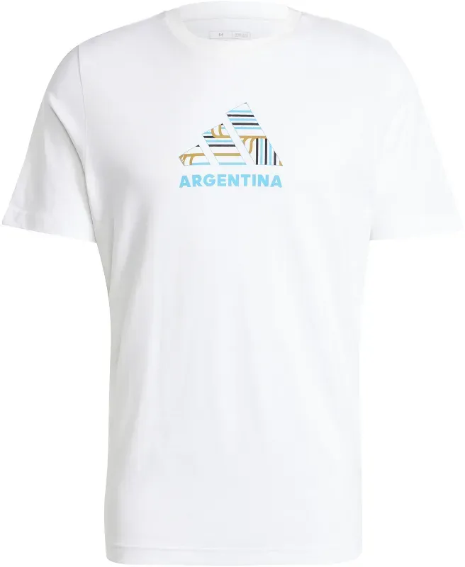 adidas Argentinien Fan T-Shirt Herren IW0180 - white L