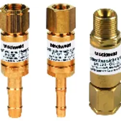 Sicherheitseinrichtung Sauerstoff 1/4"