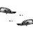 Johns Scheinwerfer passend für Mazda 3 BK 03-09 mit HB3 H7 Satz Links Rechts