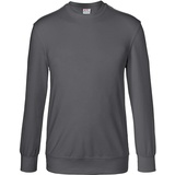 Kübler SHIRTS Sweatshirt anthrazit, M Unisex-Arbeitspullover aus Mischgewebe, elastisches Arbeitspullover