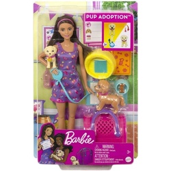 Barbie - Barbie Hunde-Adoption Puppe