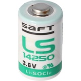 Saft LS14250 Lithium Batterie Li-SOCI2, Size 1/2 AA LST14250