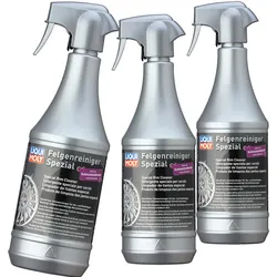 3x 1l Liqui Moly Felgenreiniger Spezial+ Schutzindikator Felgenpflege Rieniger:
