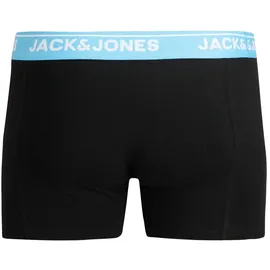 JACK & JONES Boxershort 10er Pack in Schwarz/Blau/Orange M