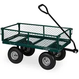 Relaxdays Bollerwagen grün