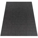 KADIMA DESIGN Teppich Kurzflor Unifarben Wohnzimmer schmutzabweisend Anthrazit, 60 x 100% cm