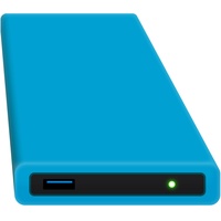 Digittrade HipDisk Externe Festplatte SSD 120GB 2,5 Zoll USB 3.0 mit austauschbarer Silikon-Schutzhülle blau Festplattengehäuse stoßfest wasserdicht