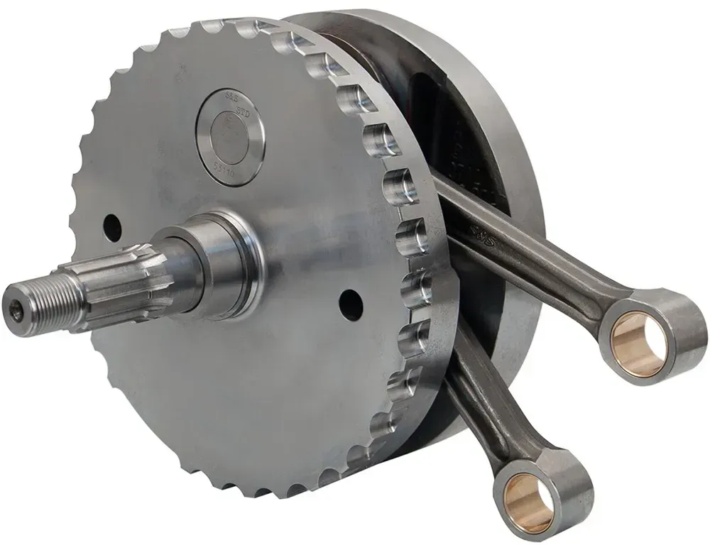 S+s Cycle Harley Davidson 320-0402 Kurbelwelle - Silver - One Size