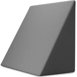 eloneo Keilkissen 30 x 50 x 60 cm Grau