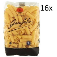 16x Garofalo Pasta IGP Elicoidale N° 34 Kurze Pasta hartweizengrieß 500g