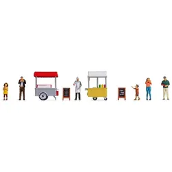 NOCH 16229 H0 - Eis- und Hot Dog-Wagen