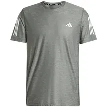 adidas Herren T-Shirt Own the Run GRESIX/WHTMEL, L