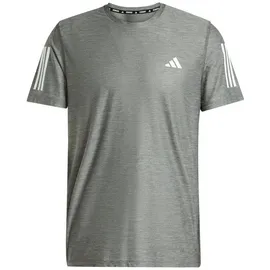 adidas Herren T-Shirt Own the Run GRESIX/WHTMEL, L