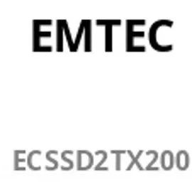 Emtec X200 2 TB USB 3.2 Schwarz ECSSD2TX200