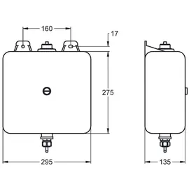 KWC AR Seifentank 4,5L Kunststoff