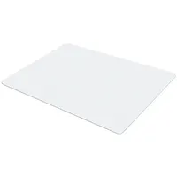 Björn&Schiller Bodenschutzmatte Plastik Transparent 100 x 120 cm Kratzschutz Schreibtischunterlage