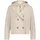 Cartoon Kapuzenjacke mit abnehmbarer Kapuze in beige | Gr.: 44