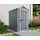 CANOPIA Palram Geräteschuppen SKYLIGHT grau/anthrazit + 2 x Regal ca.122x203x177 cm